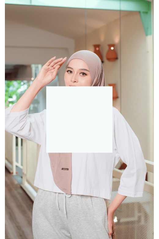 Naira Segitiga Instan Capuccino - Hijab Tencel Modal Micro 